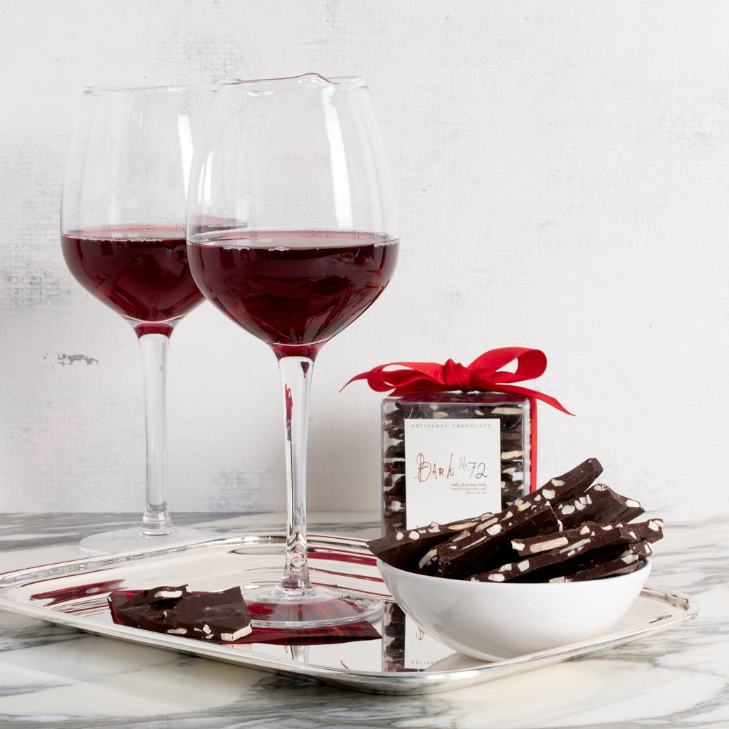 Bark 72 Dark Chocolate Almond Bark, 8oz