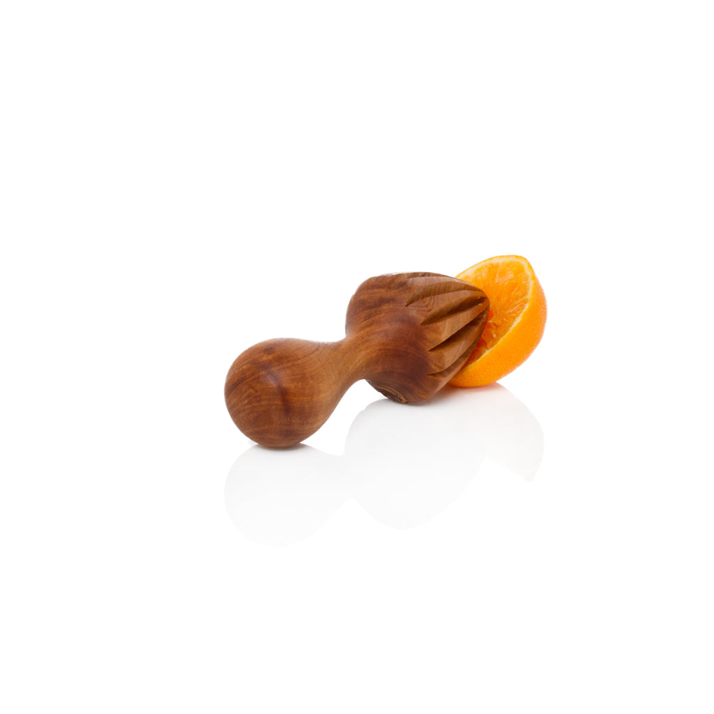 Olive Wood Citrus Press