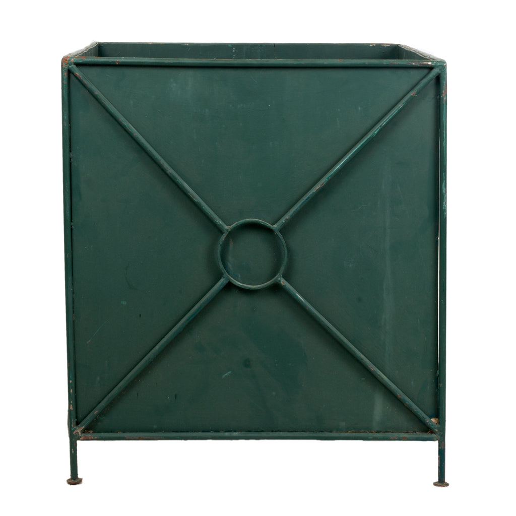 Vintage Metal French Planter