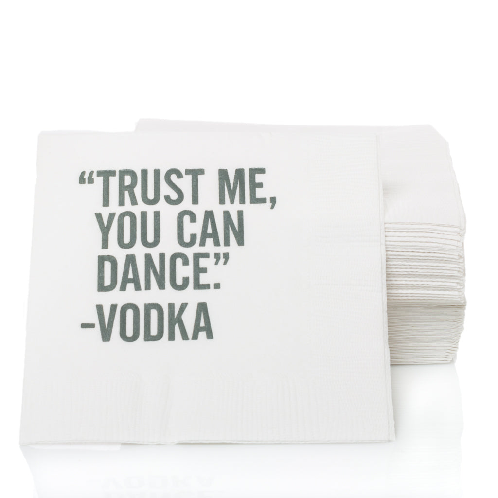 Beverage Napkin Vodka