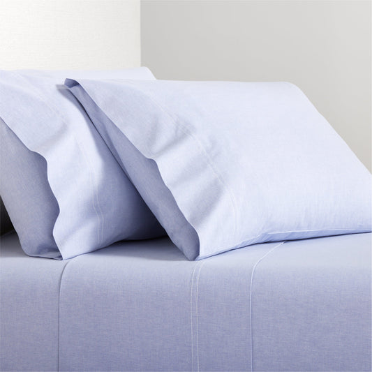 Blue Oxford Cloth Sheet Set