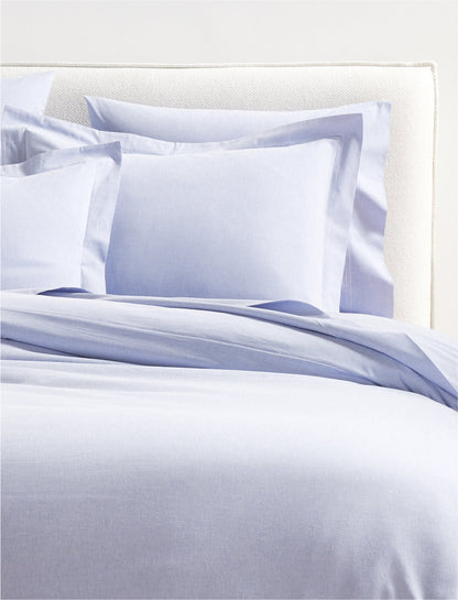 Blue Oxford Cloth Duvet Cover