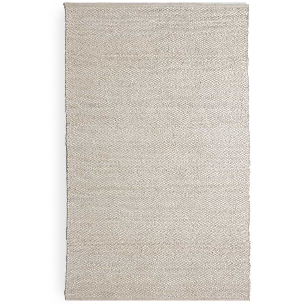 Chunky Bleached Jute Rug, 8' x 10'