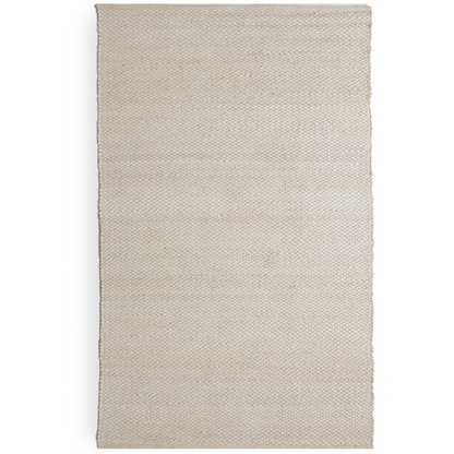 Chunky Bleached Jute Rug, 8' x 10'