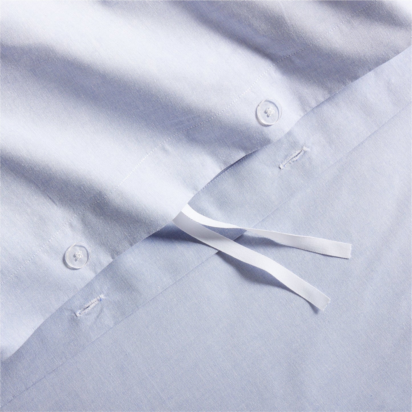 Blue Oxford Cloth Duvet Cover