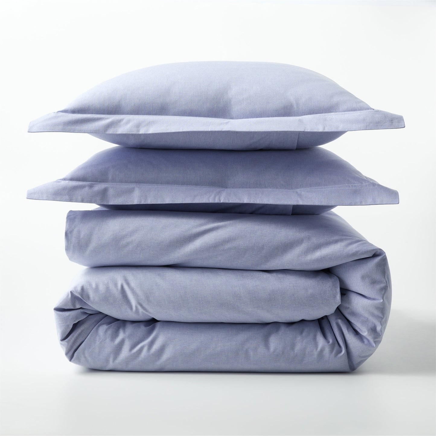 Blue Oxford Cloth Duvet Cover