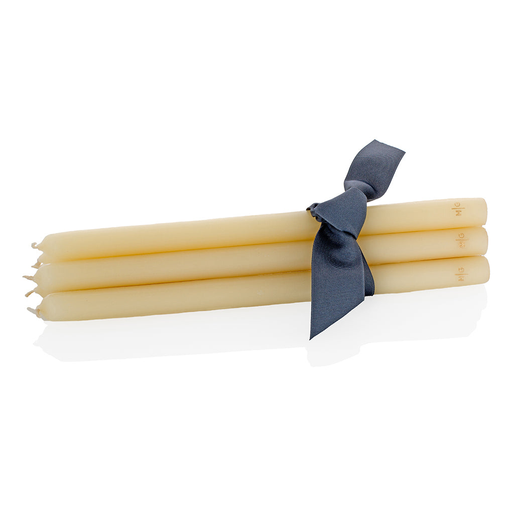 set 5 simple unscented candle long