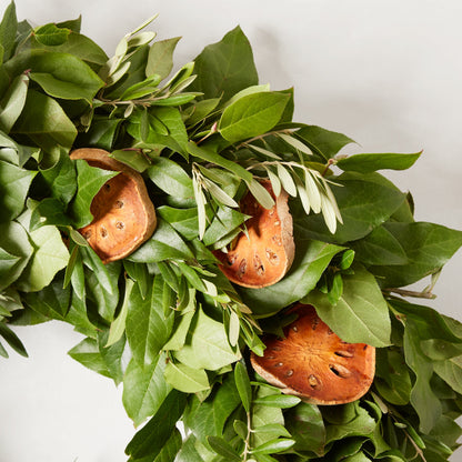 Citrus Sunrise Wreath