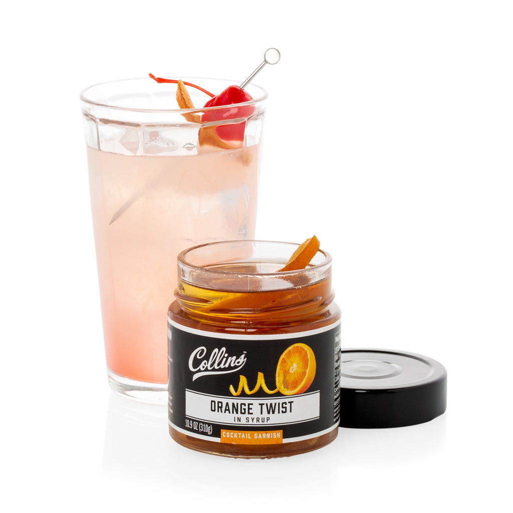 Orange cocktail twist 