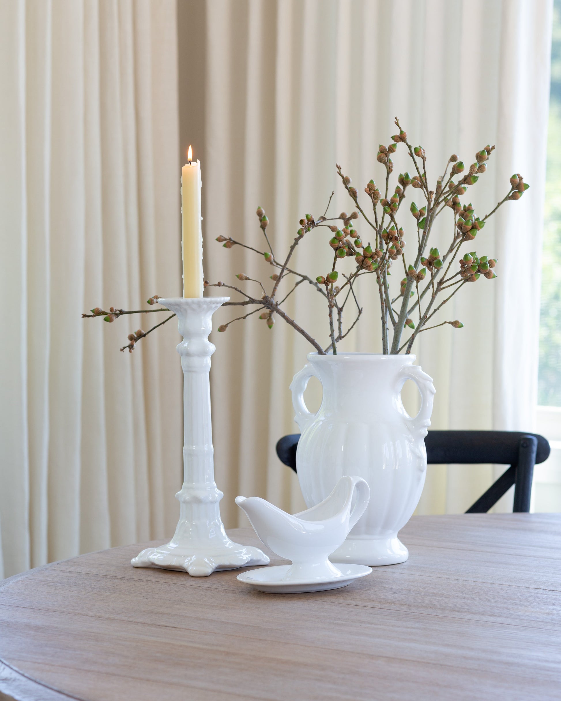 white ceramic tabletop 