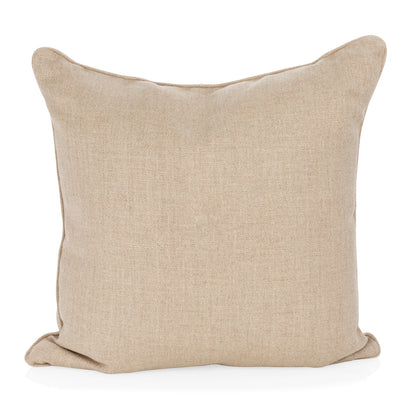 gray beige square linen decorative 