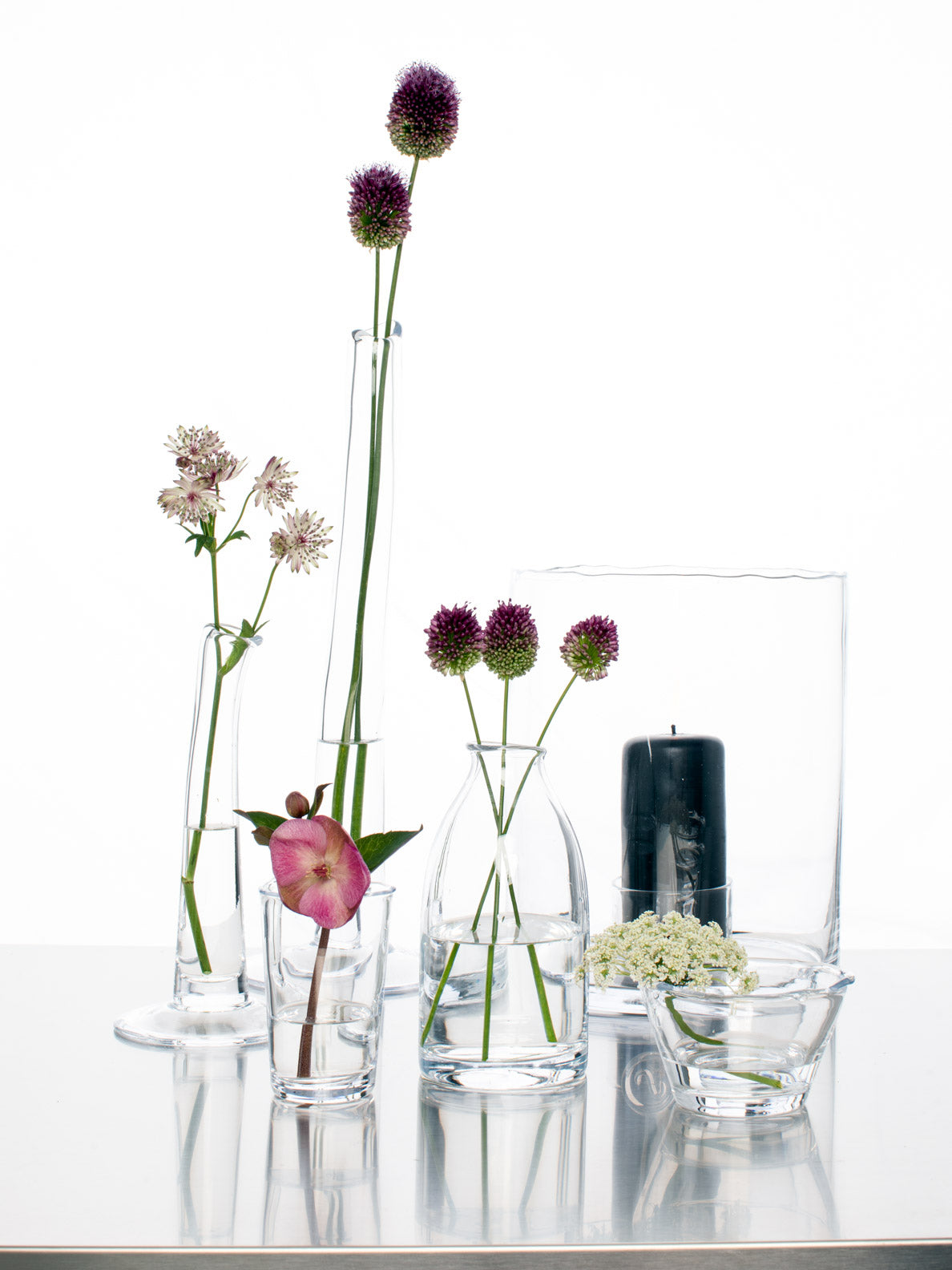 glass vases