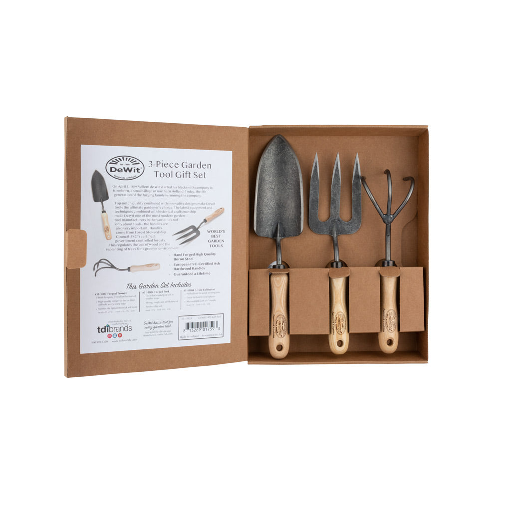gardening gift box spade tine fork 