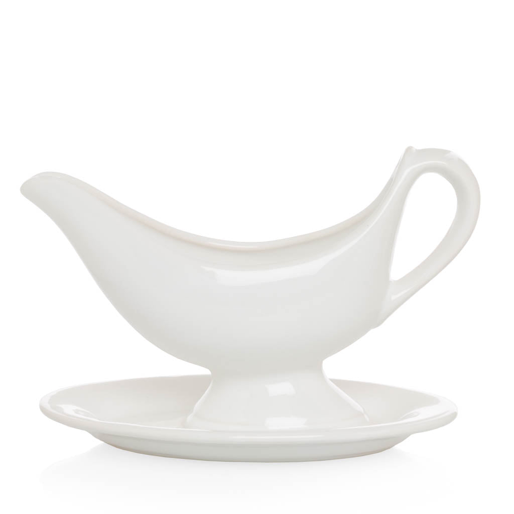 Toscana Sauce Boat w/ Plate