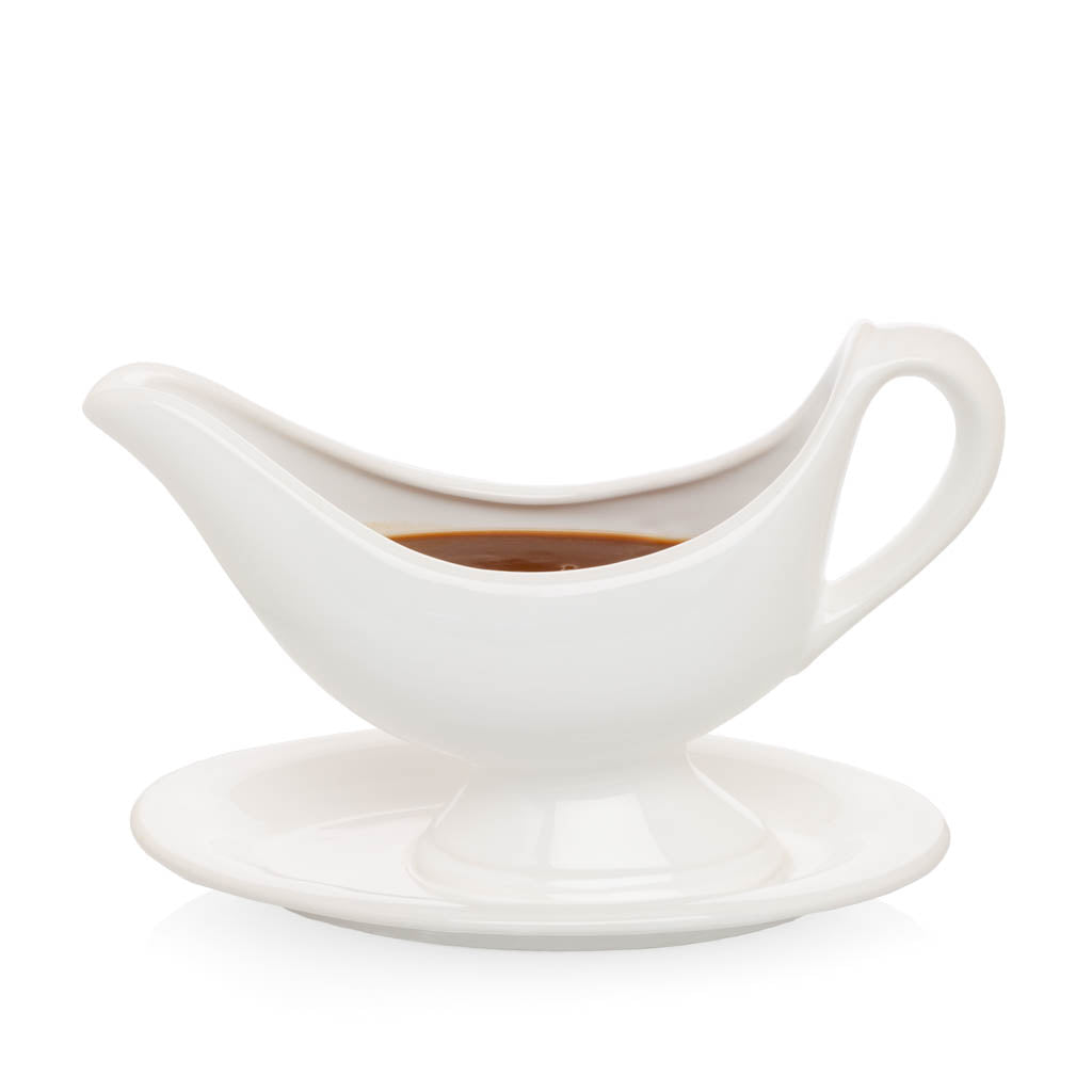 Toscana Sauce Boat w/ Plate with Gravy