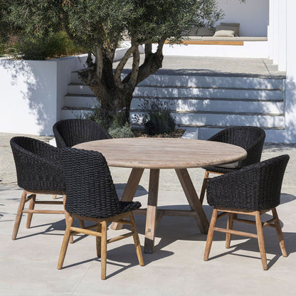 garden furniture wood rustic reclaimed natural 