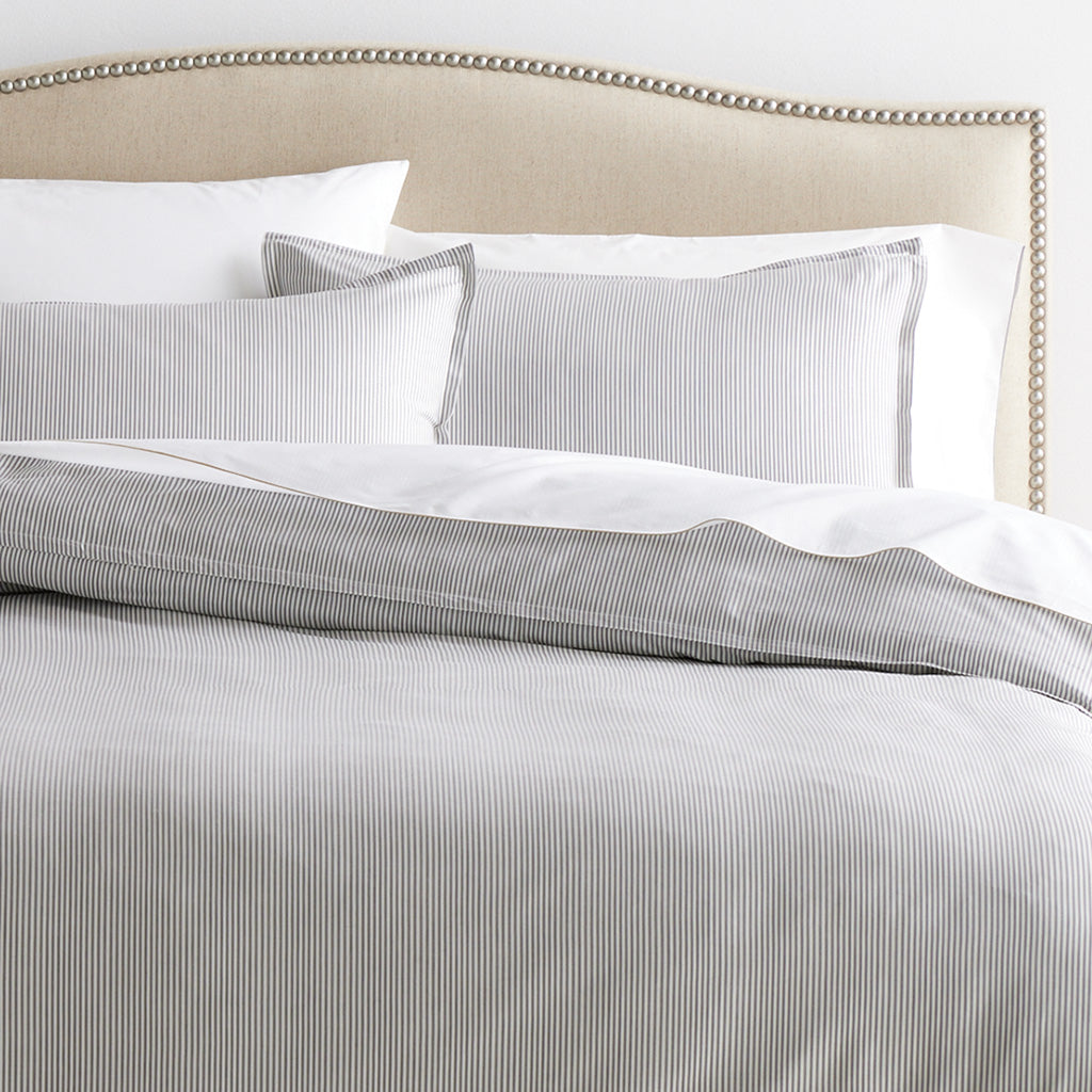 mix and match cotton bedding grey and white 