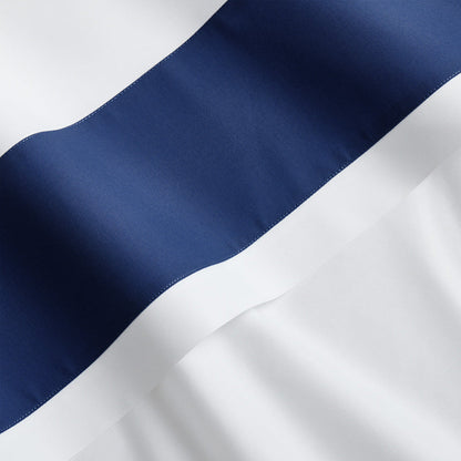 navy blue wide-band cotton wide-band bedding 