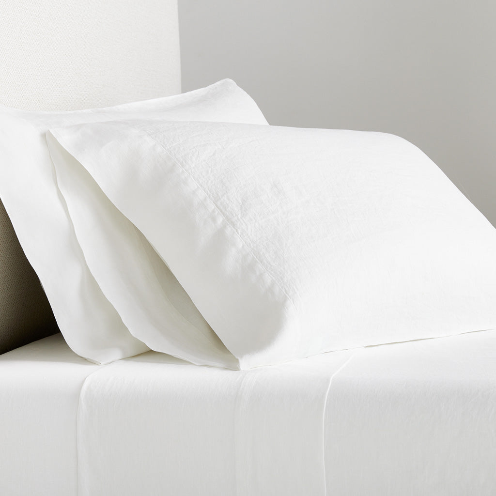 White Washed-Linen Sheet Set