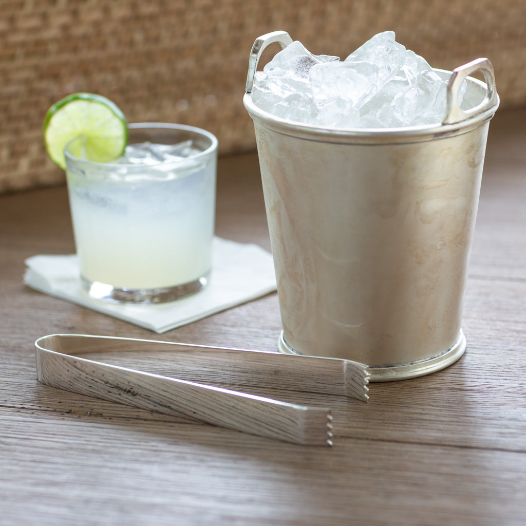 HG Silverplate Ice Tongs