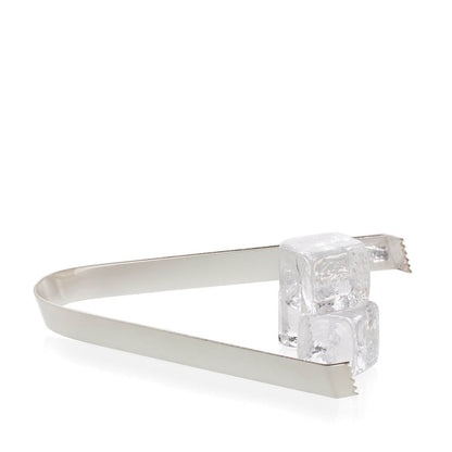 Silverplate ice tongs
