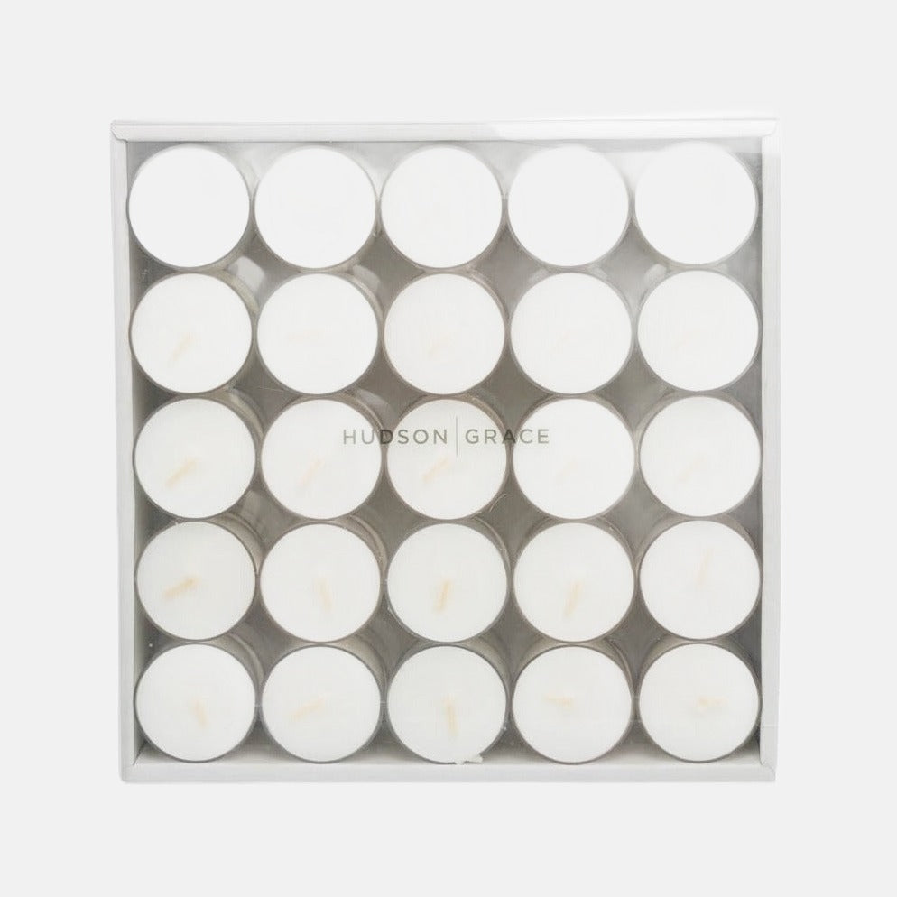 unscented tealights set of 50