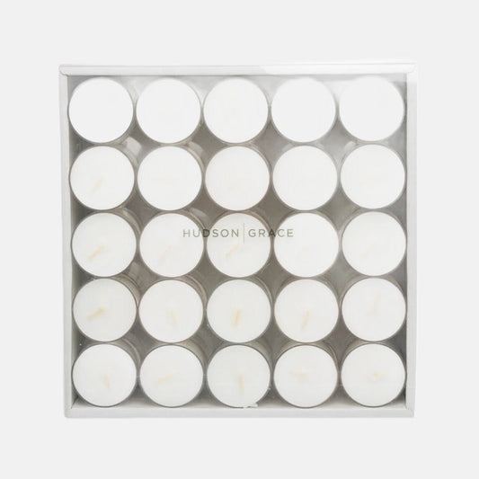 unscented tealights set of 50