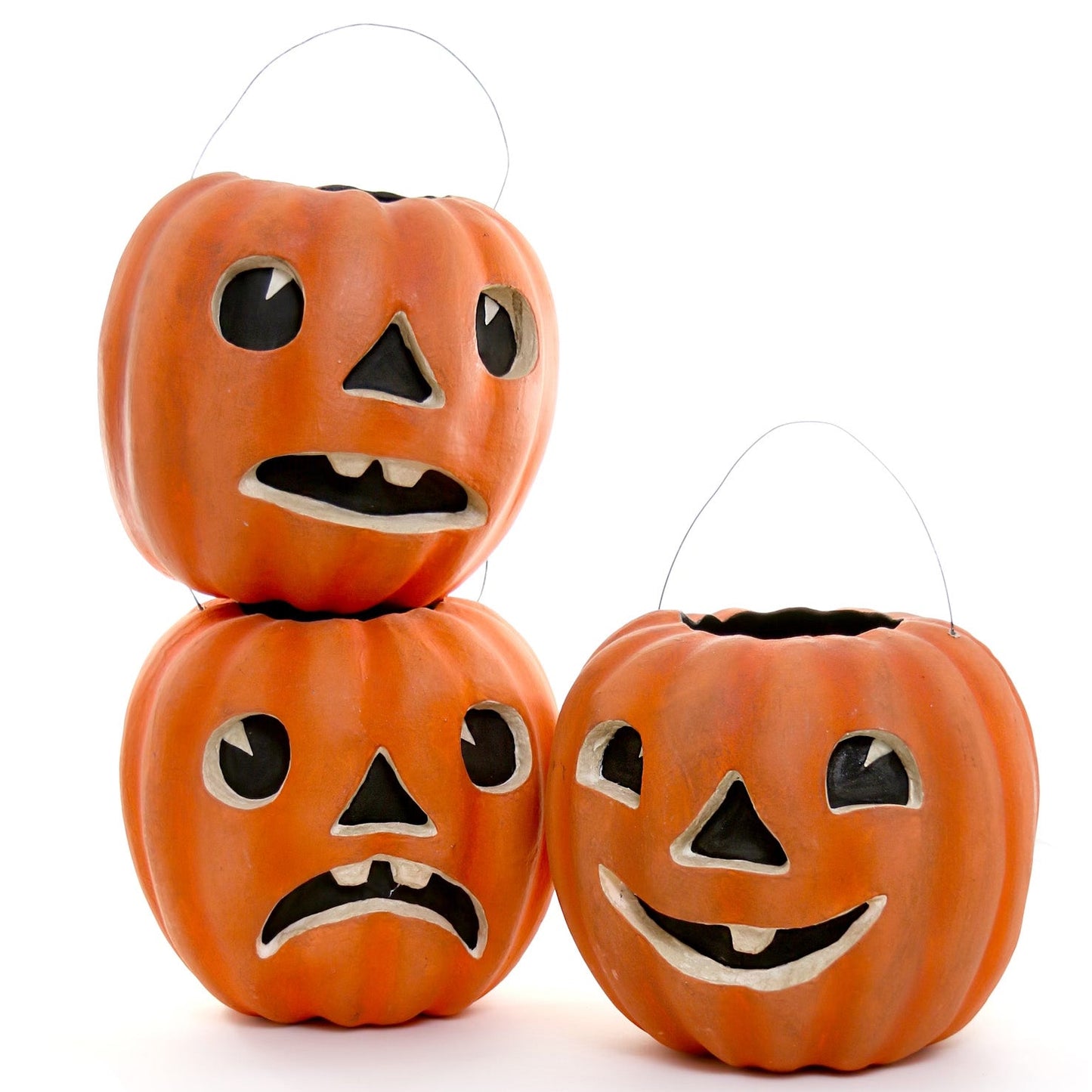Classic Jack O' Lantern Halloween Candy Bucket