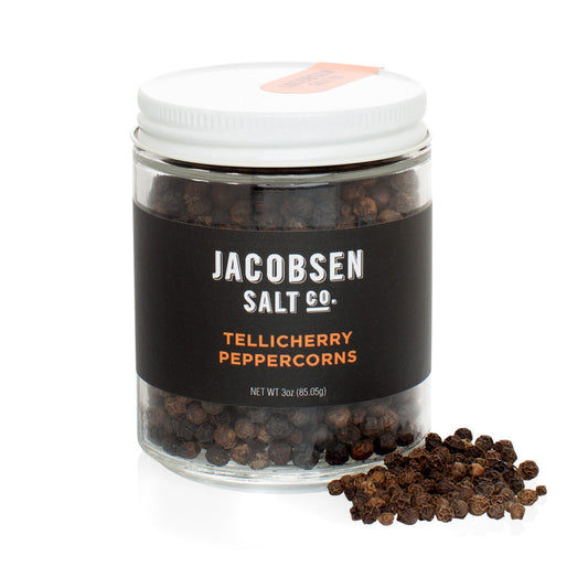 tellicherry peppercorns jacobson salt co. 