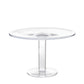 tall large glass cake stand 