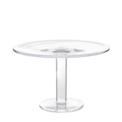 tall large glass cake stand 