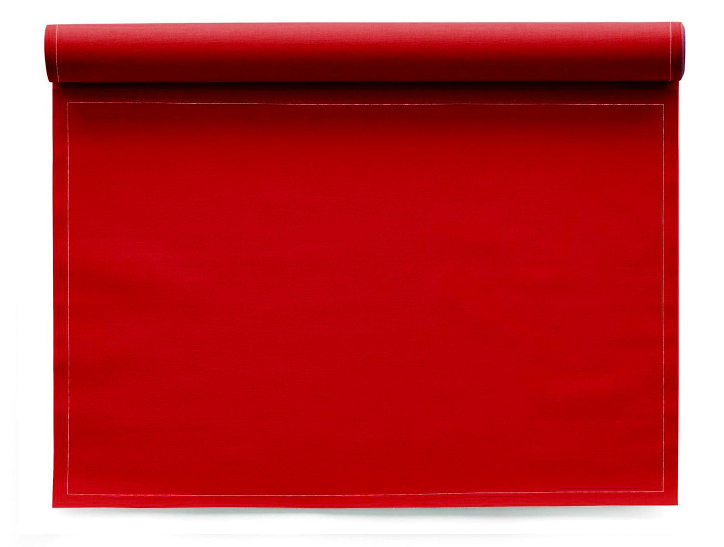 Hudson Grace Tear-Off Cotton Placemat, Lipstick Red