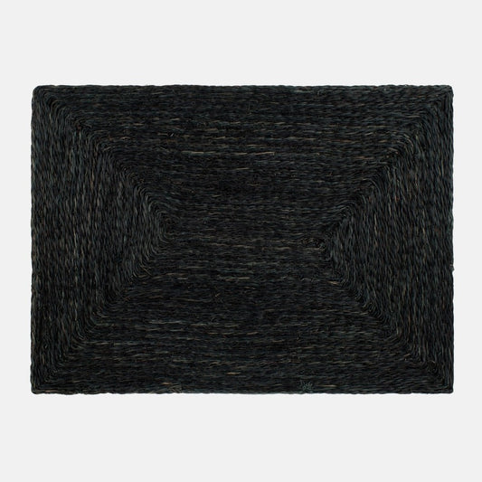 Chunky woven rectangular placemat 