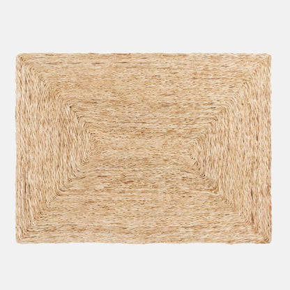 natural beige chunky woven placemat 