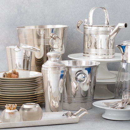 Vintage Crystal & Silver Match Striker, Medium