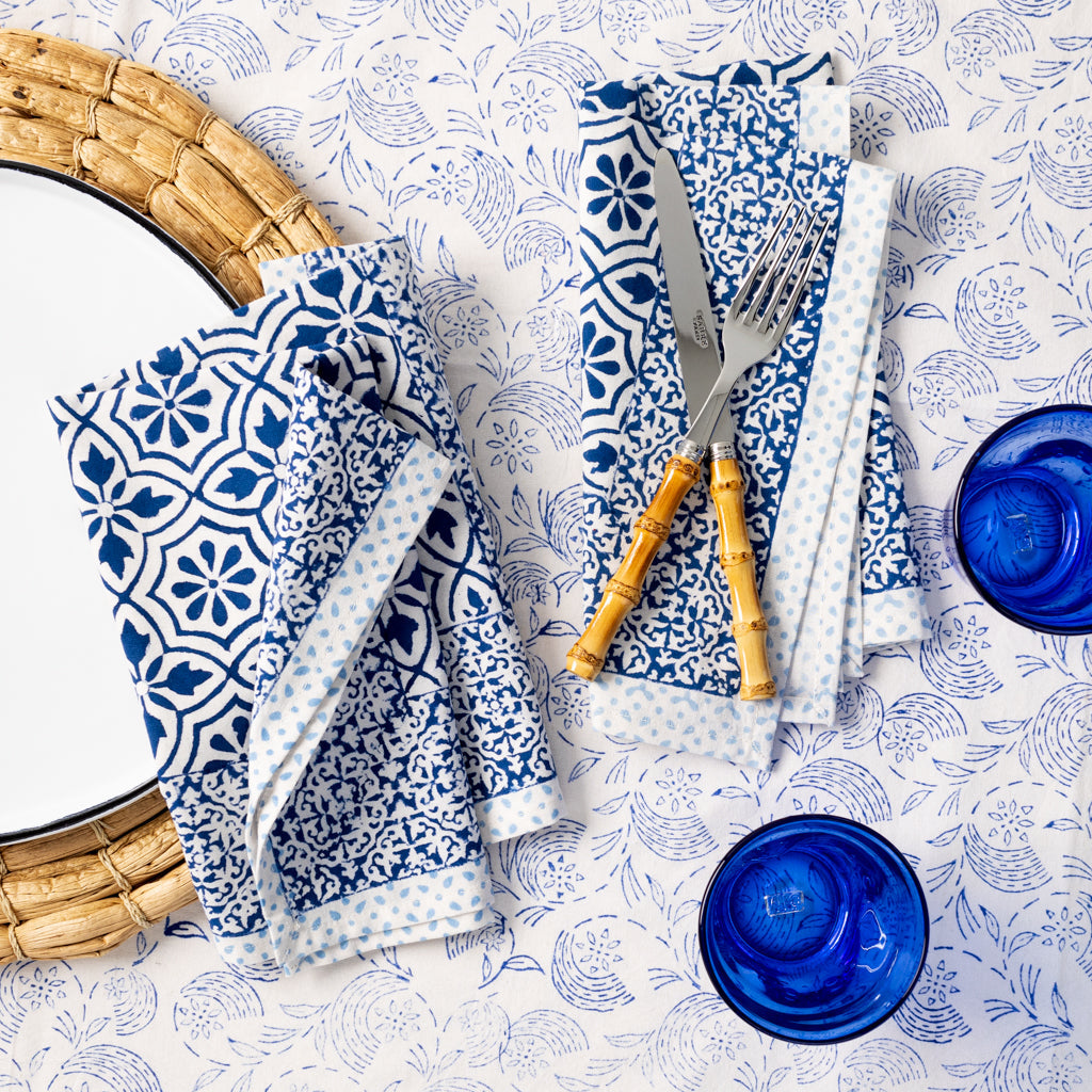 Chunky Natural Seagrass Round Woven Placemat, 16"