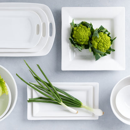 HG Ceramic Large Handled Platter