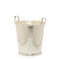 Hotel vintage silver ice bucket with handles