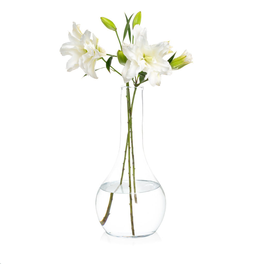 elise glass vase 