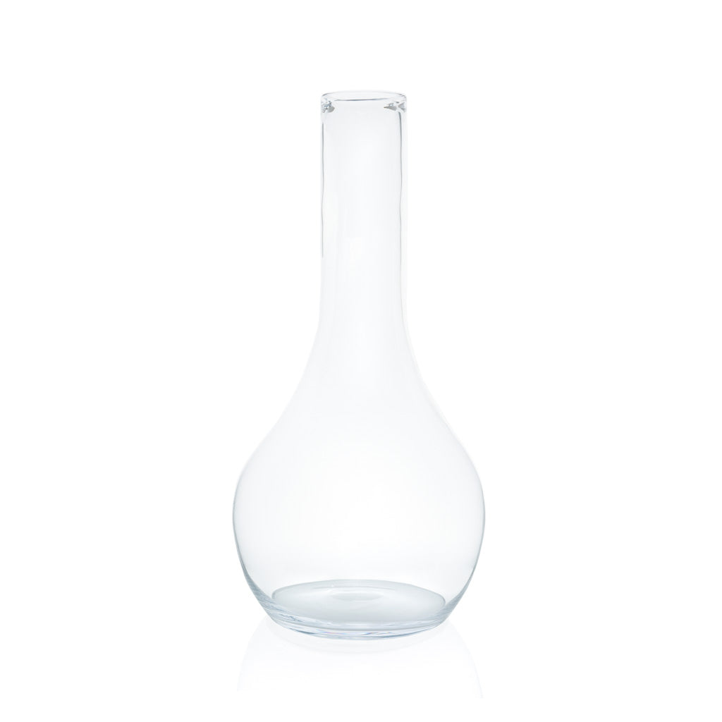 large bottom than top glass vase