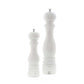 shiny white salt and pepper mill