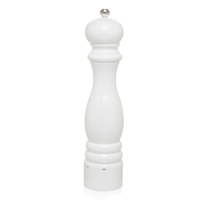 White Lacquer Pepper Mill