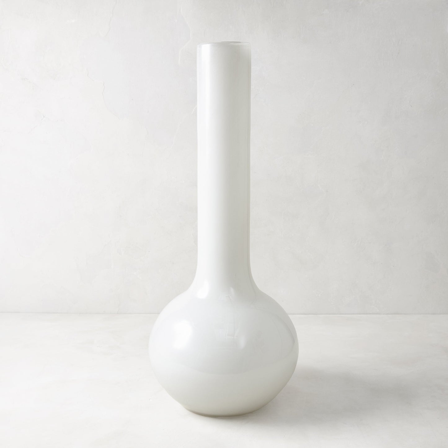 White Oversized Raymond Vase