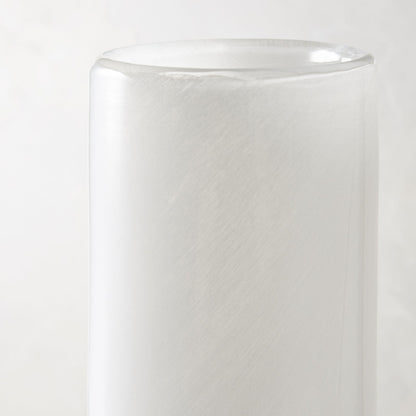 White Oversized Raymond Vase