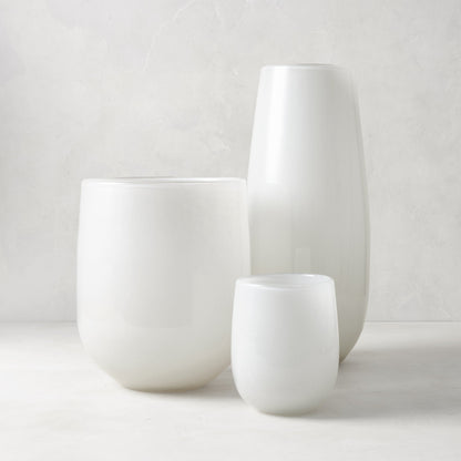 White Margaux Vase