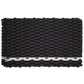 Charcoal with White Pearl Stripe Rope Doormat