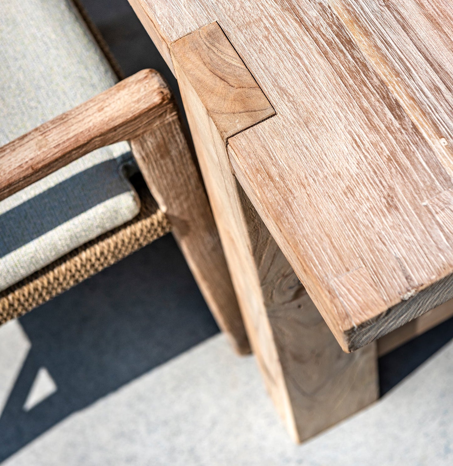 Jacob Reclaimed Teak Table