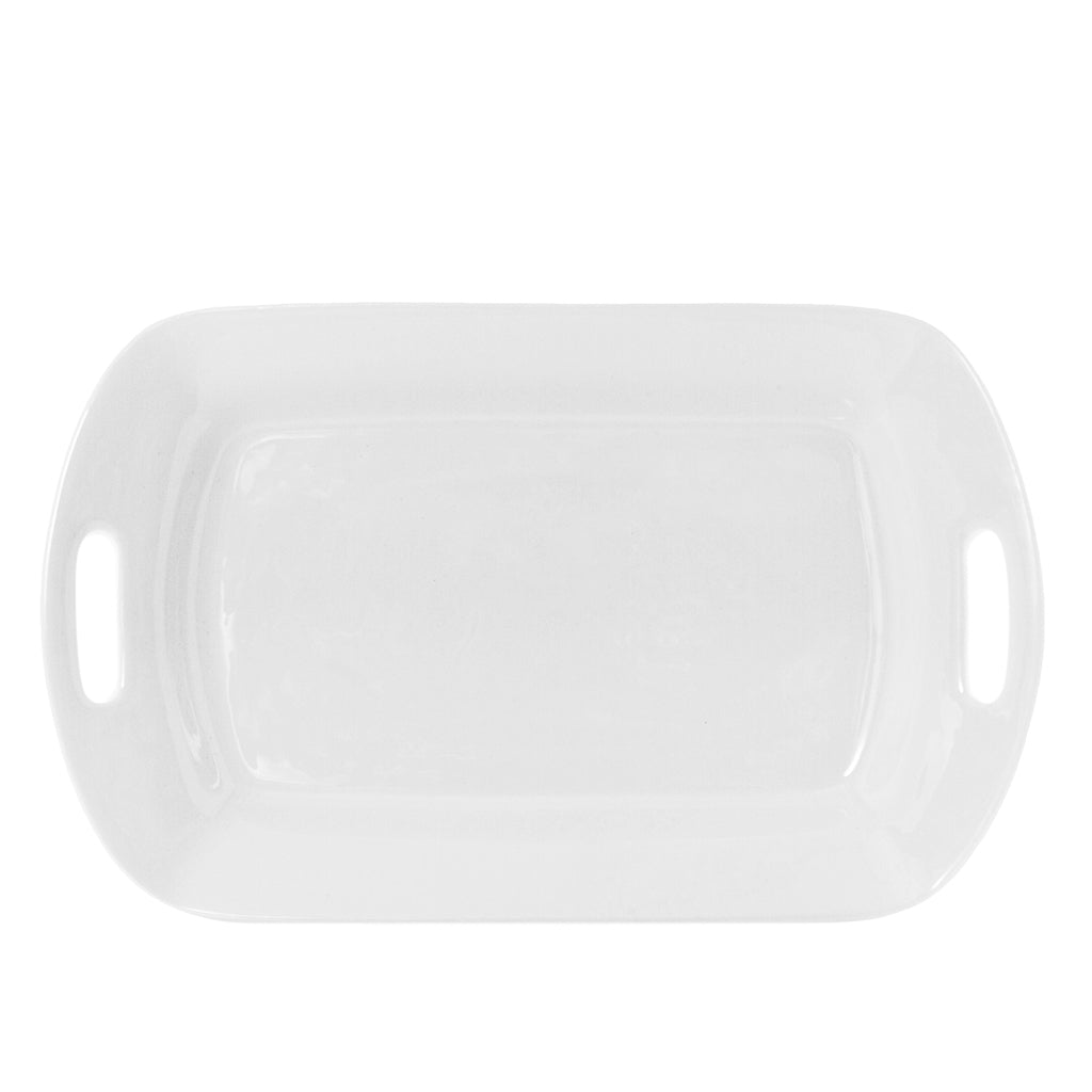 HG Ceramic Large Handled Platter