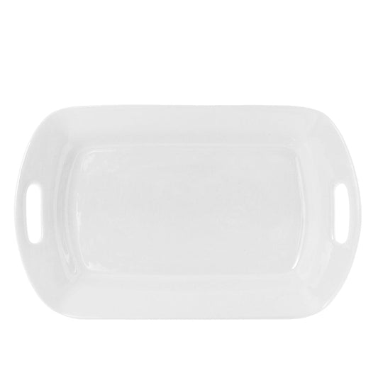HG Ceramic Large Handled Platter