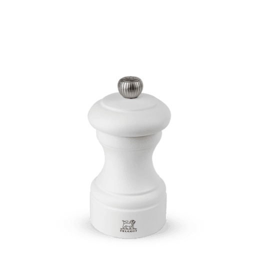 Peugeot Bistro Matte White Salt Mill 4"